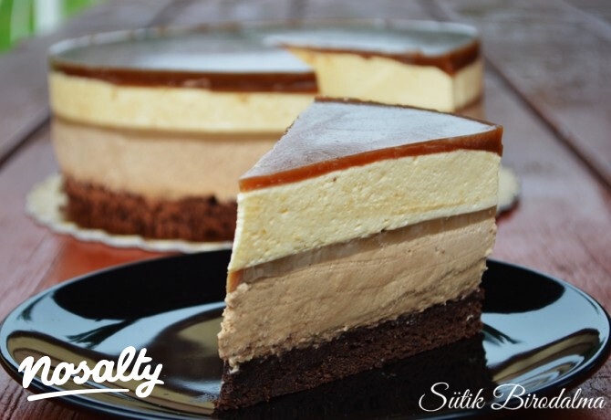 Kávés mousse torta