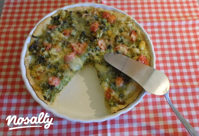 Zöldséges pite ahogy Csilla készíti