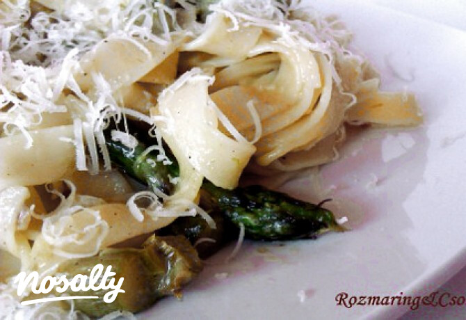 Spárgás tagliatelle toscan módra