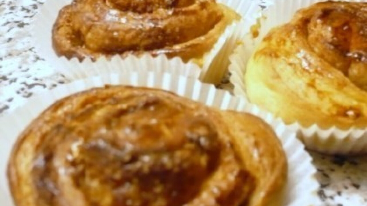 Kanelbullar - Svéd fahéjas csiga