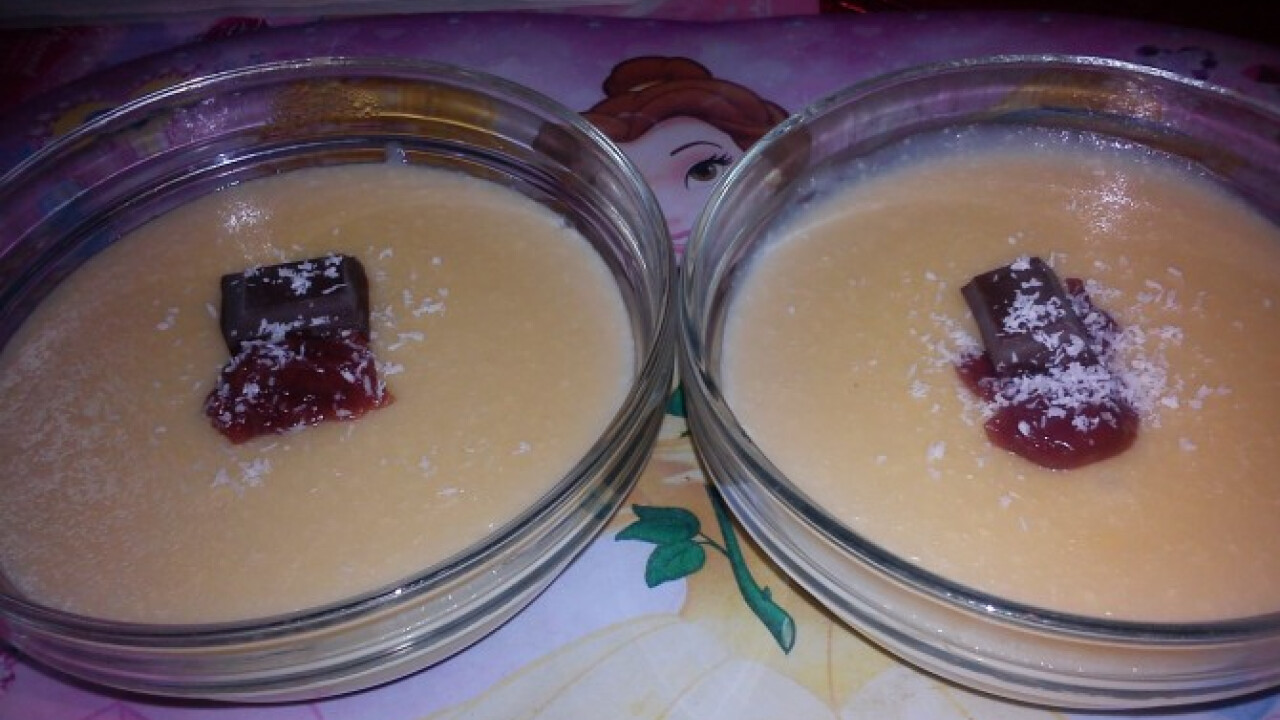 Kókuszos gluténmentes puding