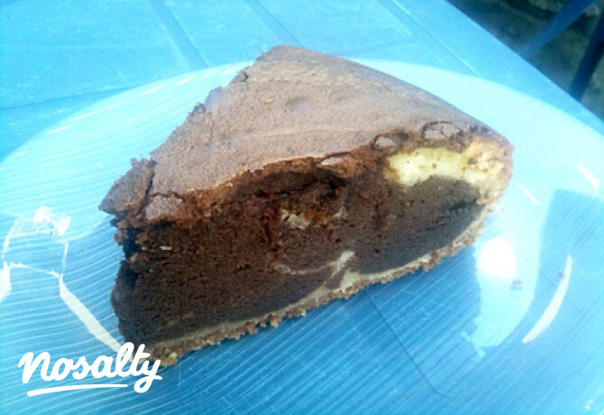 Márványos-csokoládés sajttorta