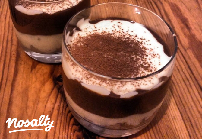 Nutellás tiramisu pohárkrém