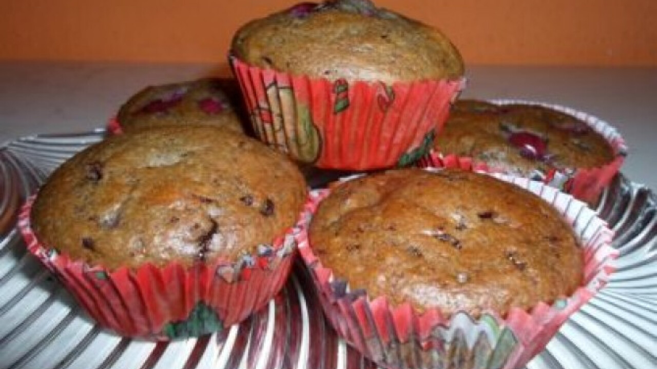 Csokis-meggyes muffin Mévi konyhájából