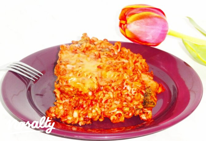 Ananászos-brokkolis rakott tészta