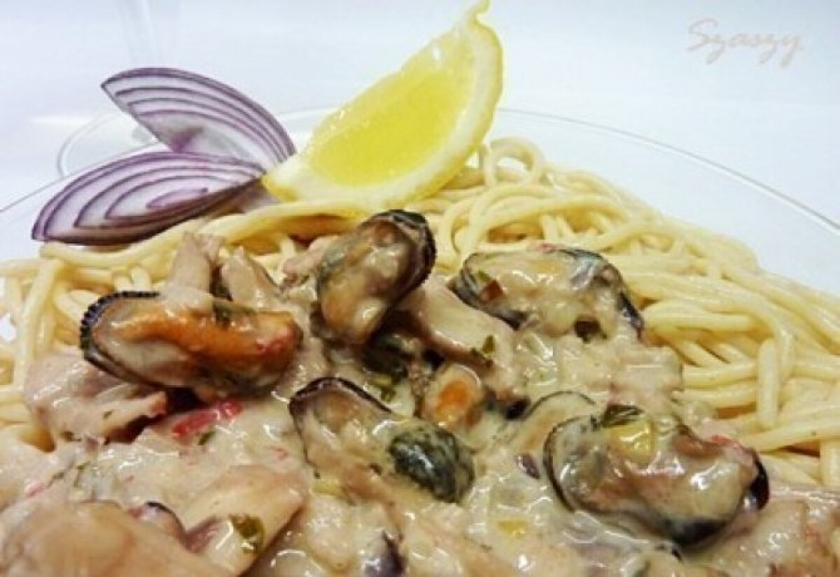 Tenger gyümölcsei spagetti 2.-image