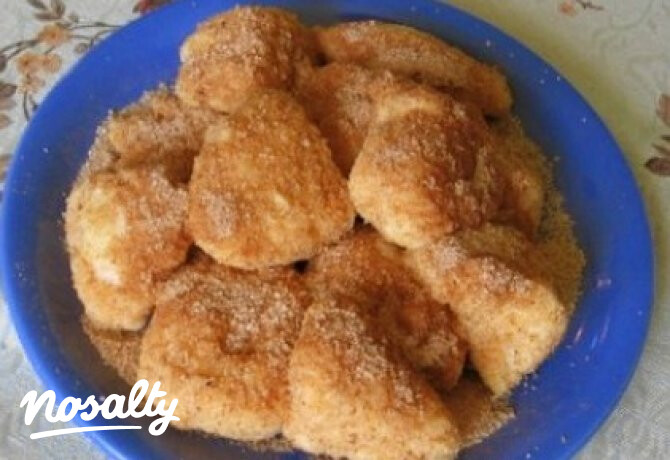 Tejbegríz - zsemlemorzsába forgatva, fahéjjal