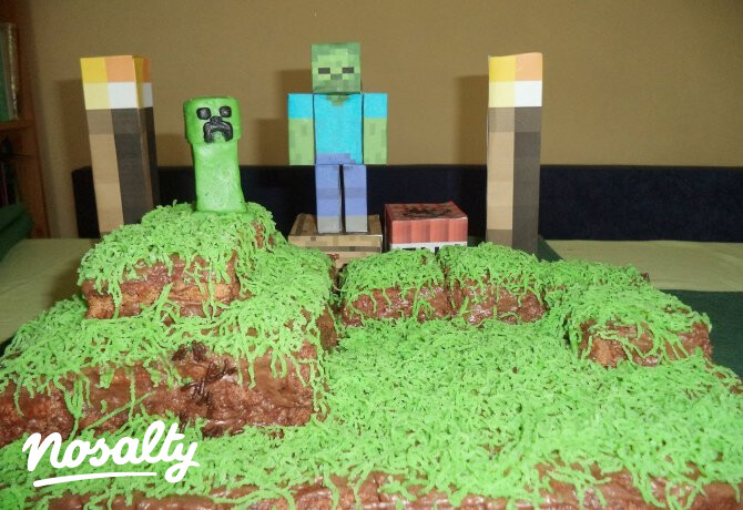 Minecraft torta