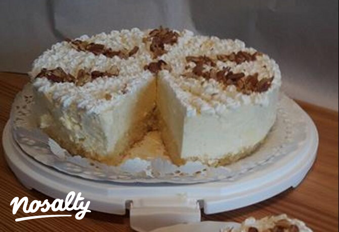 Tojáslikőrös meglepetés torta