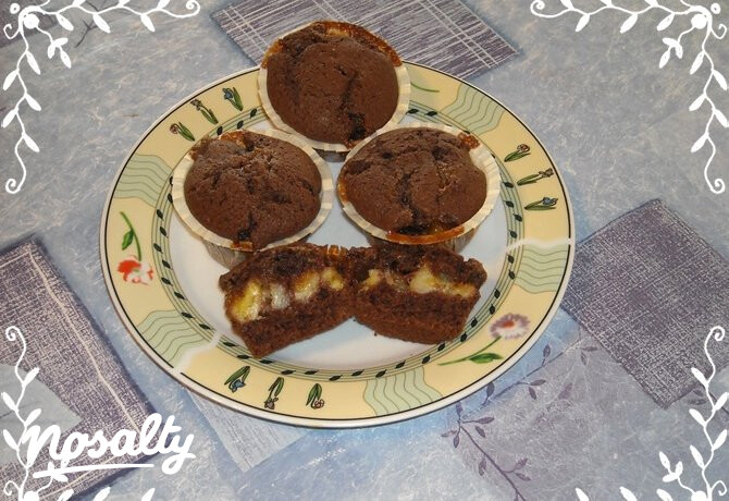 Banános-karamellás muffin Nikóka konyhájából