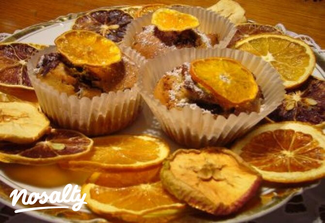 Karácsonyi mézes muffin