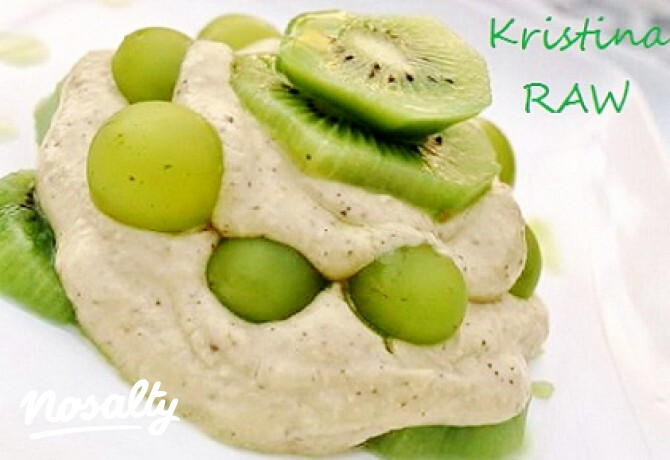 Vitamindús tejmentes kivijoghurt