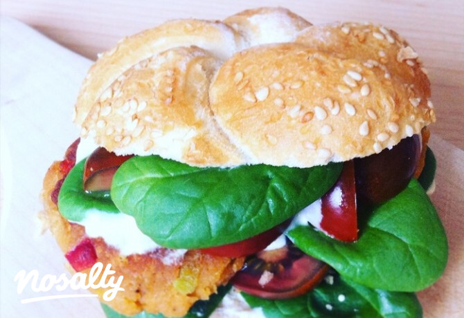 Vega burger Anikótól