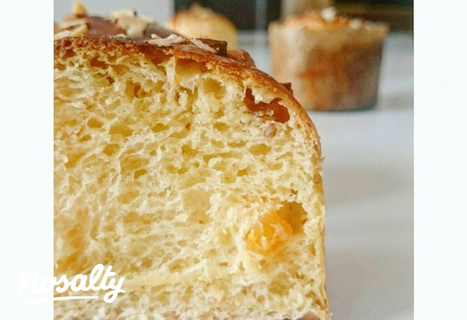 Narancslekváros panettone