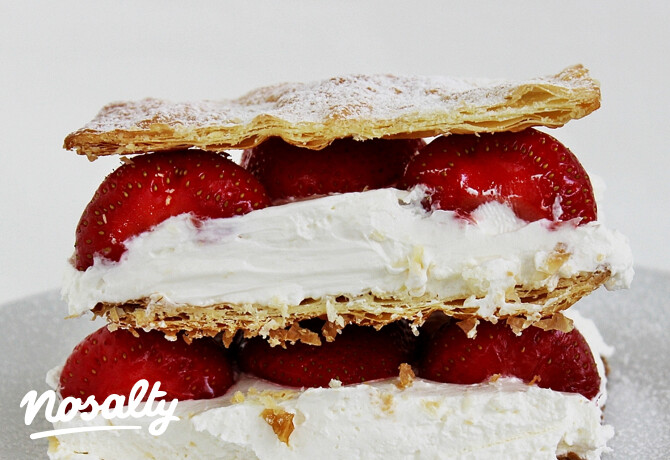 Mille feuille eperrel