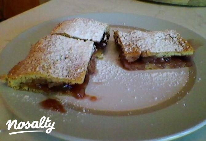 Meggyes-cseresznyés pite