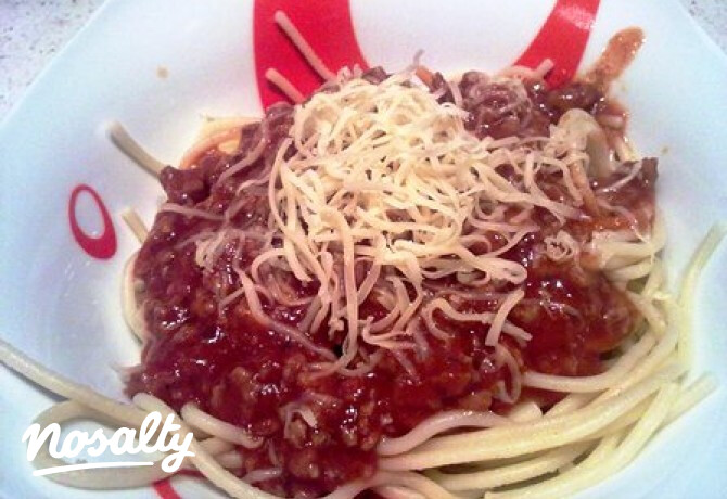 Gyors bolognai spagetti Andzsikától
