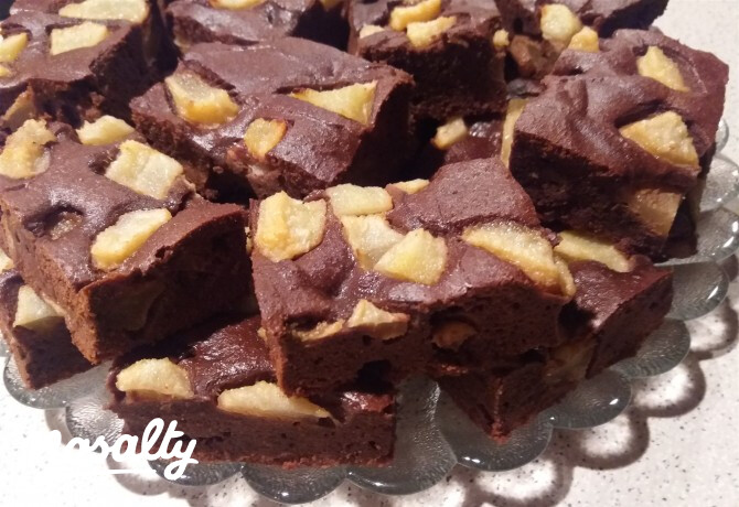 Paleo körtés brownie