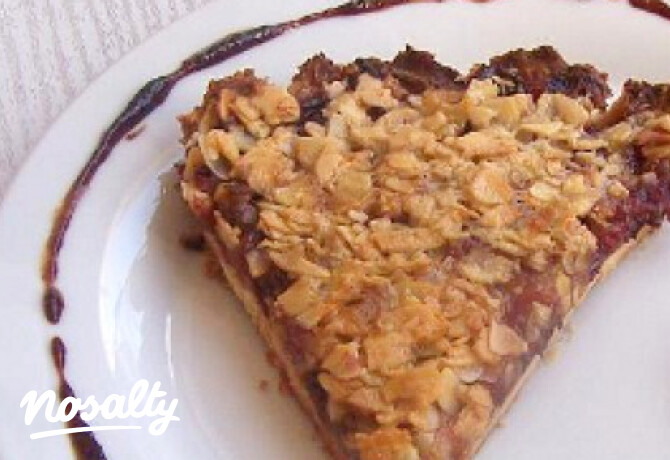 Szilvás Bakewell-pite