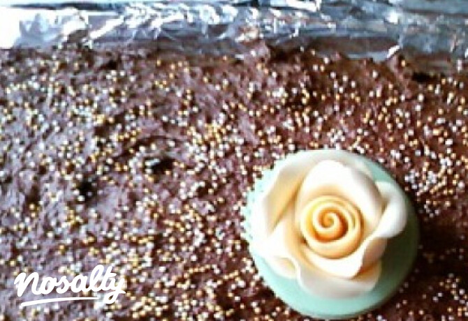 Ganache krémes csokitorta