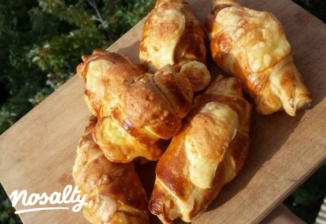 Gyors dupla sajtos croissant