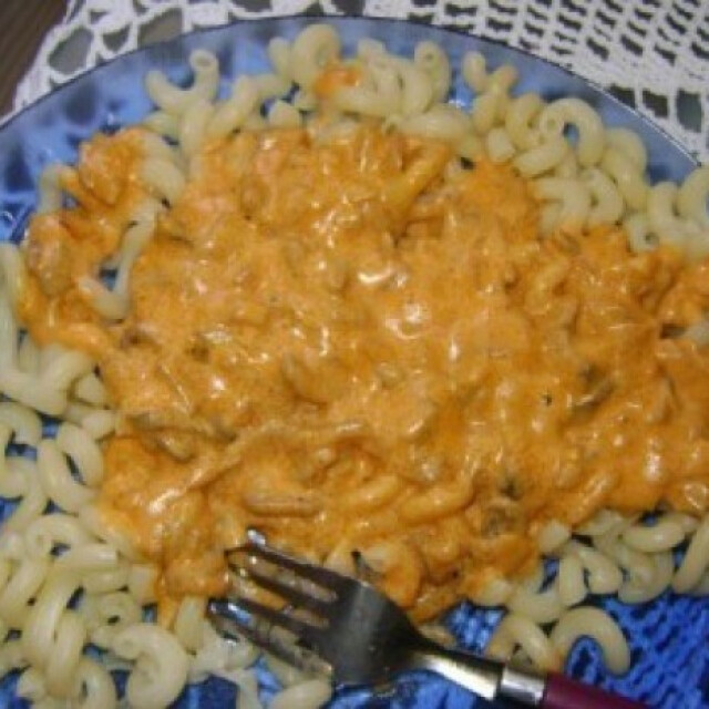 Gombapörkölt tejfölösen-image