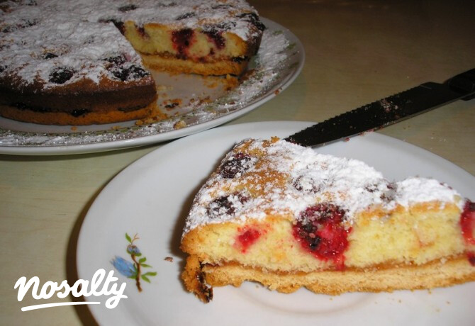Málnás frangipane pite