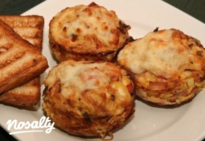 Töltött burgonya 5. - muffinformában