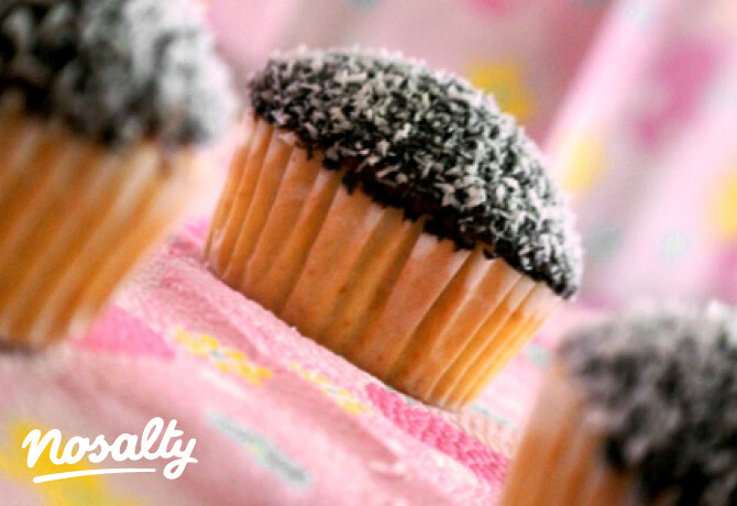 Kókuszkocka muffin