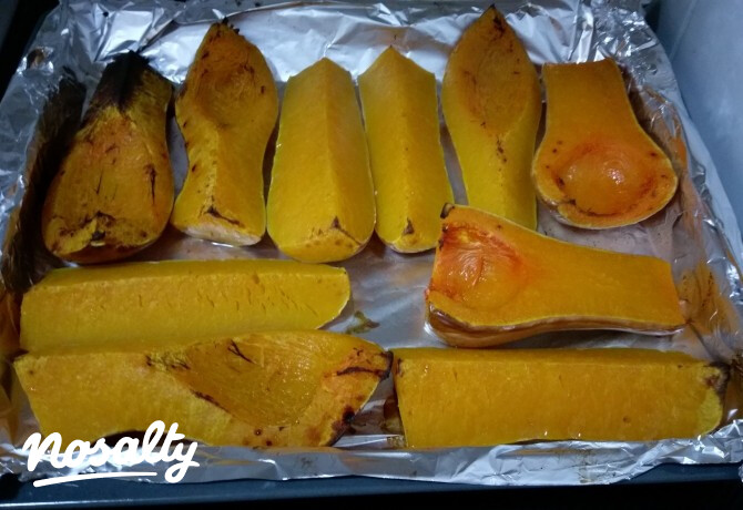 Butternut Squash - sütőtök natúran sütve