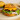 vegán hamburger benne coleslowval, babpogácsával és vegán sajttal