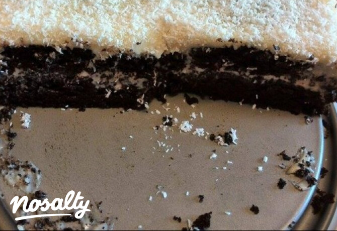 Csokis-kókuszos torta d0rka konyhájából