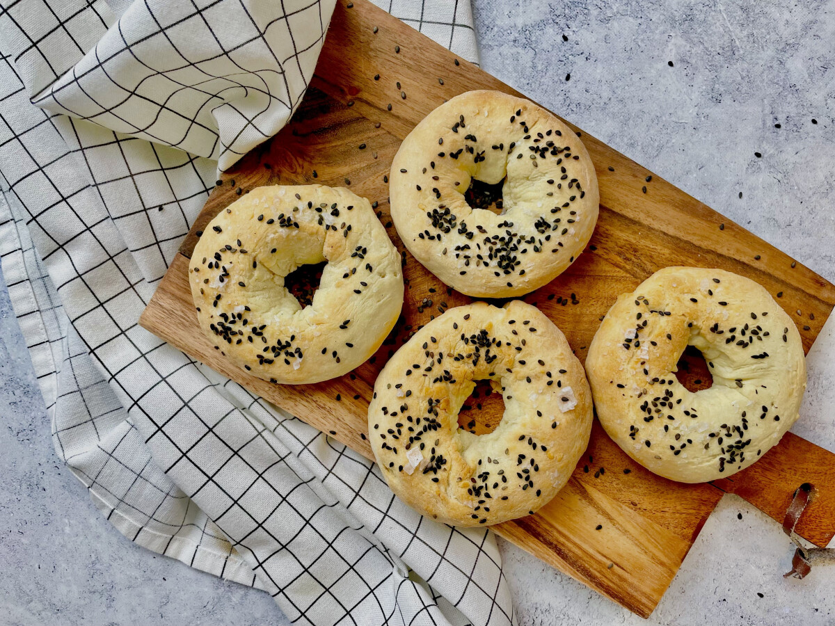 Két hozzávalós bagel-image