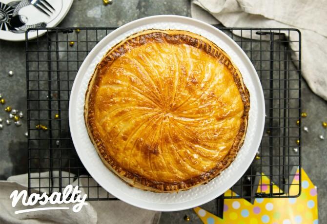 Mandulás lepény, avagy Galette des Rois