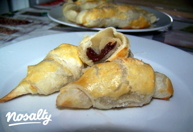 Mogyoróvajas-csokis croissant