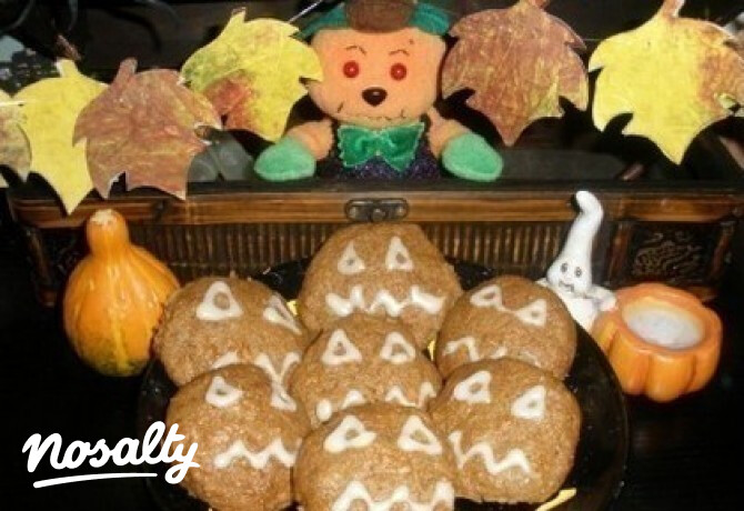 Tökös - csokis süti Halloweenre