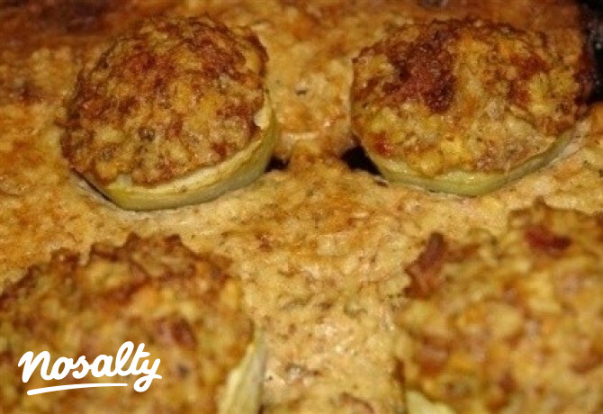 Töltött karalábé (májas)