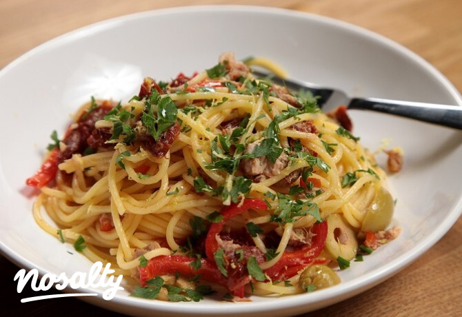 Tonhalas spagetti SPAR konyhájából