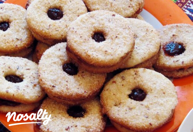 Ribizlilekváros linzer