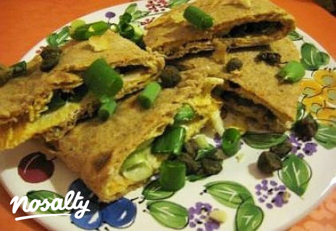 Tojással sült tortilla