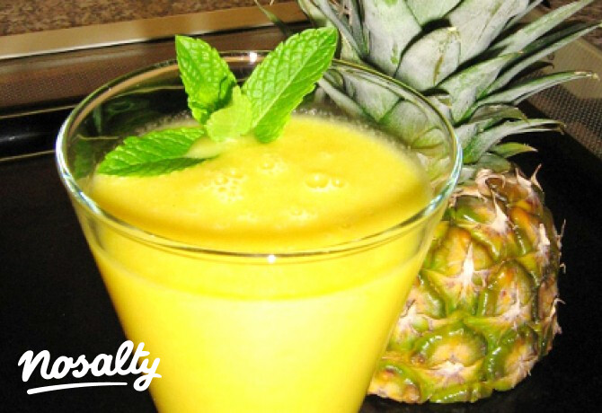 Pina Colada friss gyümölcsökből