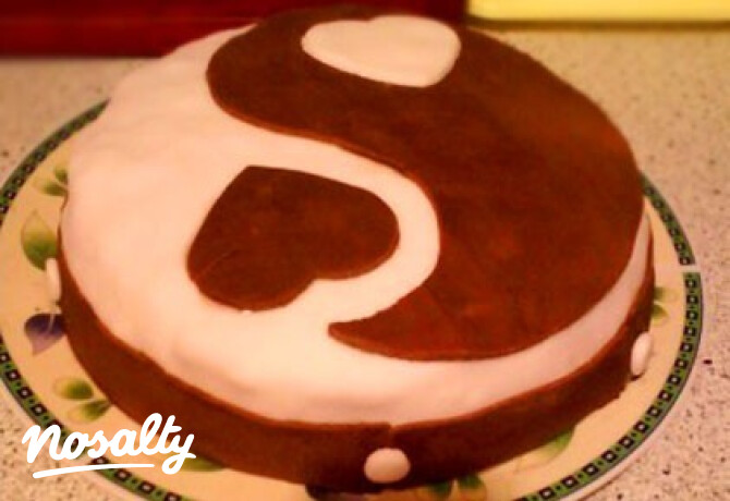 Yin-yang torta
