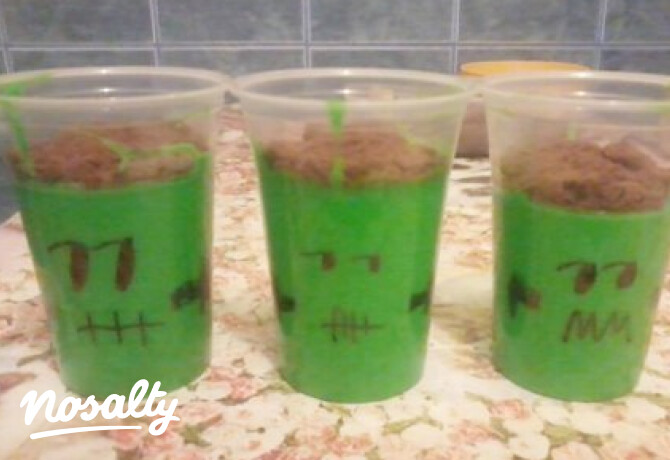 Frankenstein puding